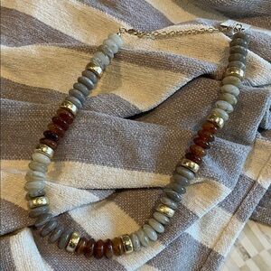 Multi-Color Beaded Necklace(bw)